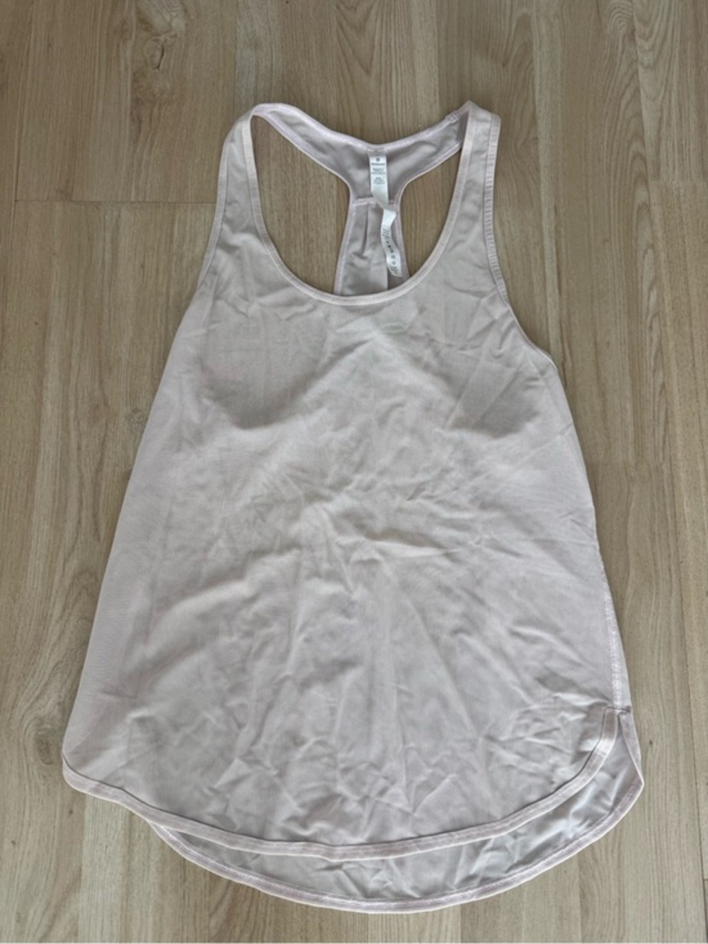 lululemon athletica Light Pink Racerback Tank